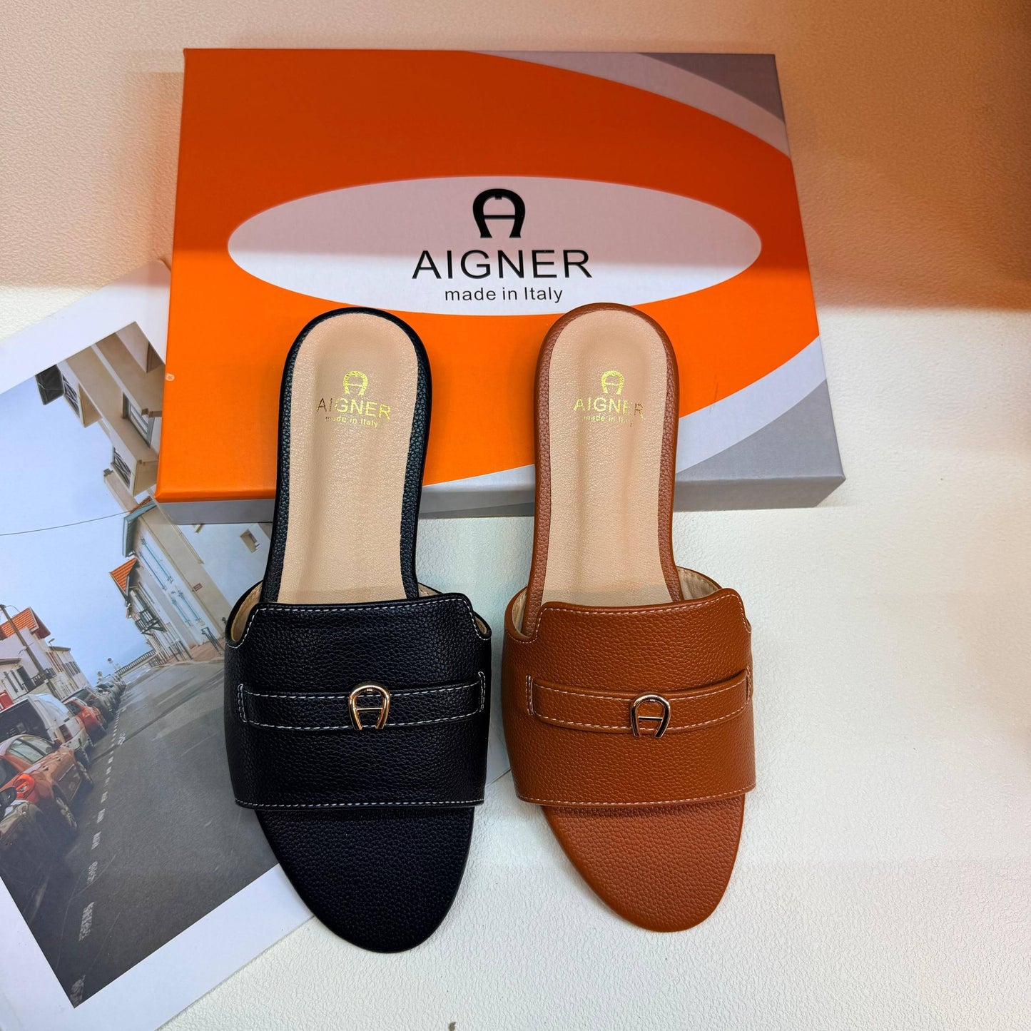 Aigner
Size 36 to 41
75 dhs❣️

Zain236
♥️♥️♥️