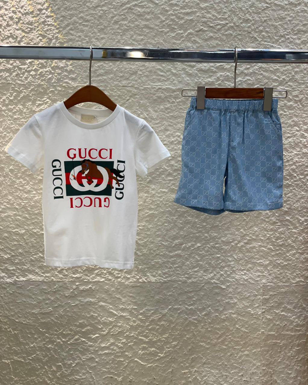 New Gucci set💙
2 to 12 years 
290 dhs🌺
Super Master quality✅

Zain286
♥️♥️♥️