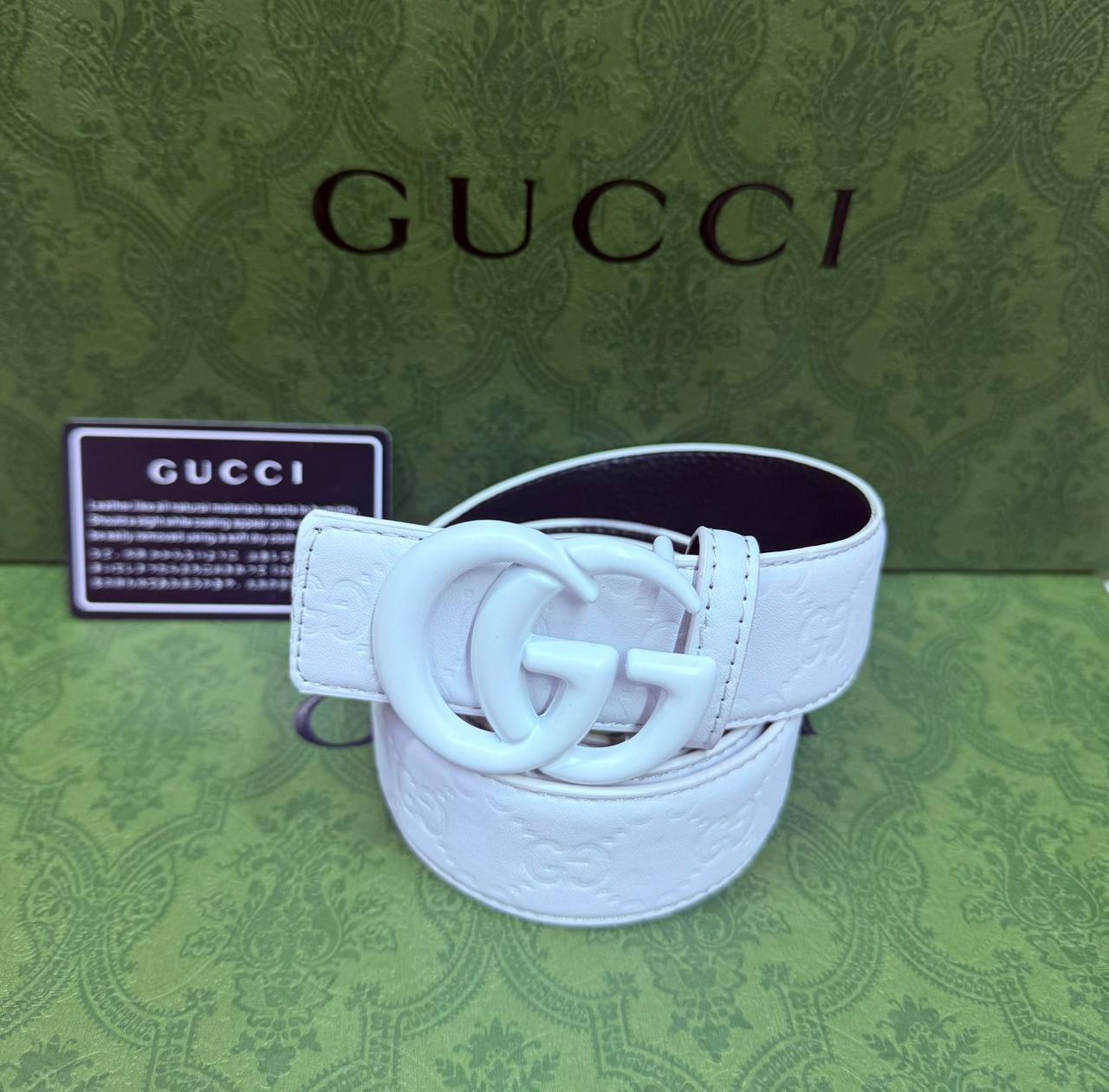 Gucci

With box 
🎁🎁🎁

40 dhs🪙🌨️

Zain93
♥️♥️♥️