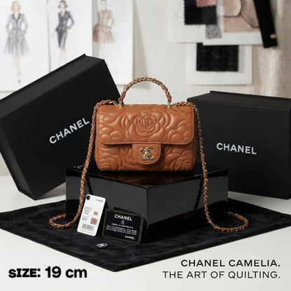 Chanel ᴄᴀᴍᴇʟɪᴀ
ᴛᴏᴘ ʜᴀɴᴅʟᴇ ʙᴀɢ
ǫᴜɪʟᴛᴇᴅ ʟᴀᴍʙsᴋɪɴ ʟᴇᴀᴛʜᴇʀ
ɢᴏʟᴅ ʜᴀʀᴅᴡᴀʀᴇ
sɪᴢᴇ : 19 cm
ᴡɪᴛʜ BOX

95 dhs✅

Zain31
♥️♥️♥️