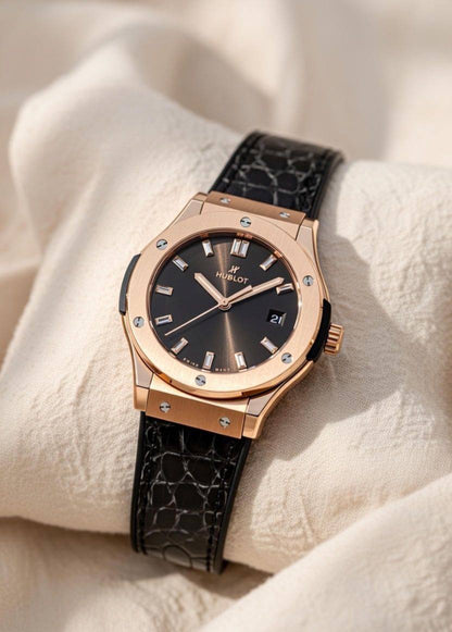 Hublot For Ladies 
Good Quality
320 dhs❤️

Zain59
♥️♥️♥️