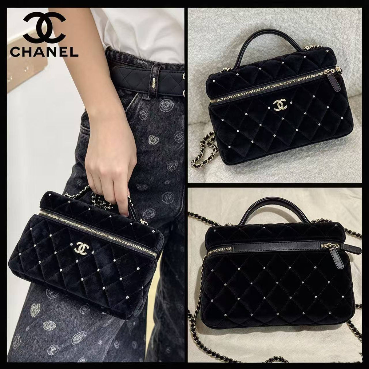 Chanel 

95 dhs

with box

size 20×5×14cm

Zain42
♥️♥️♥️