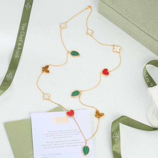 VCA Set_
     _Necklace_
     _Bracelet_
     _Earring_
230 dhs✅
             *_set_*
              _With_
 *Good Box and paper bag* 📦
*Master Quality*✨✅

Zain89
♥️♥️♥️