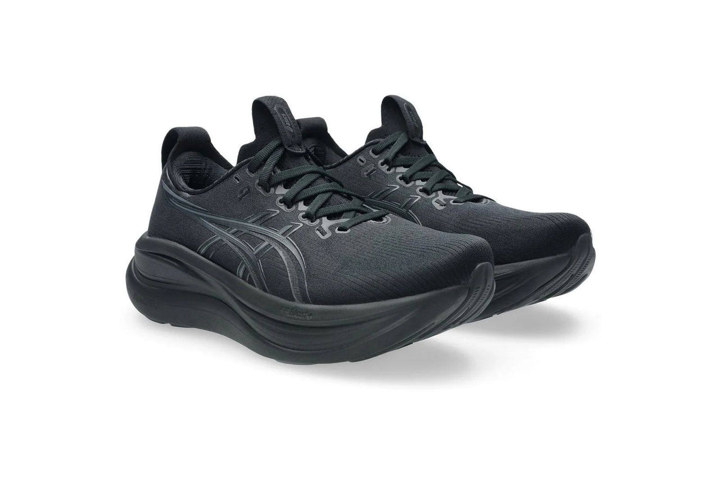 Asics Gel-Nimbus 28 Black/Graphite. 
36-45 AVAILABLE 🤩
210 dhs❣️

Zain242
♥️♥️♥️