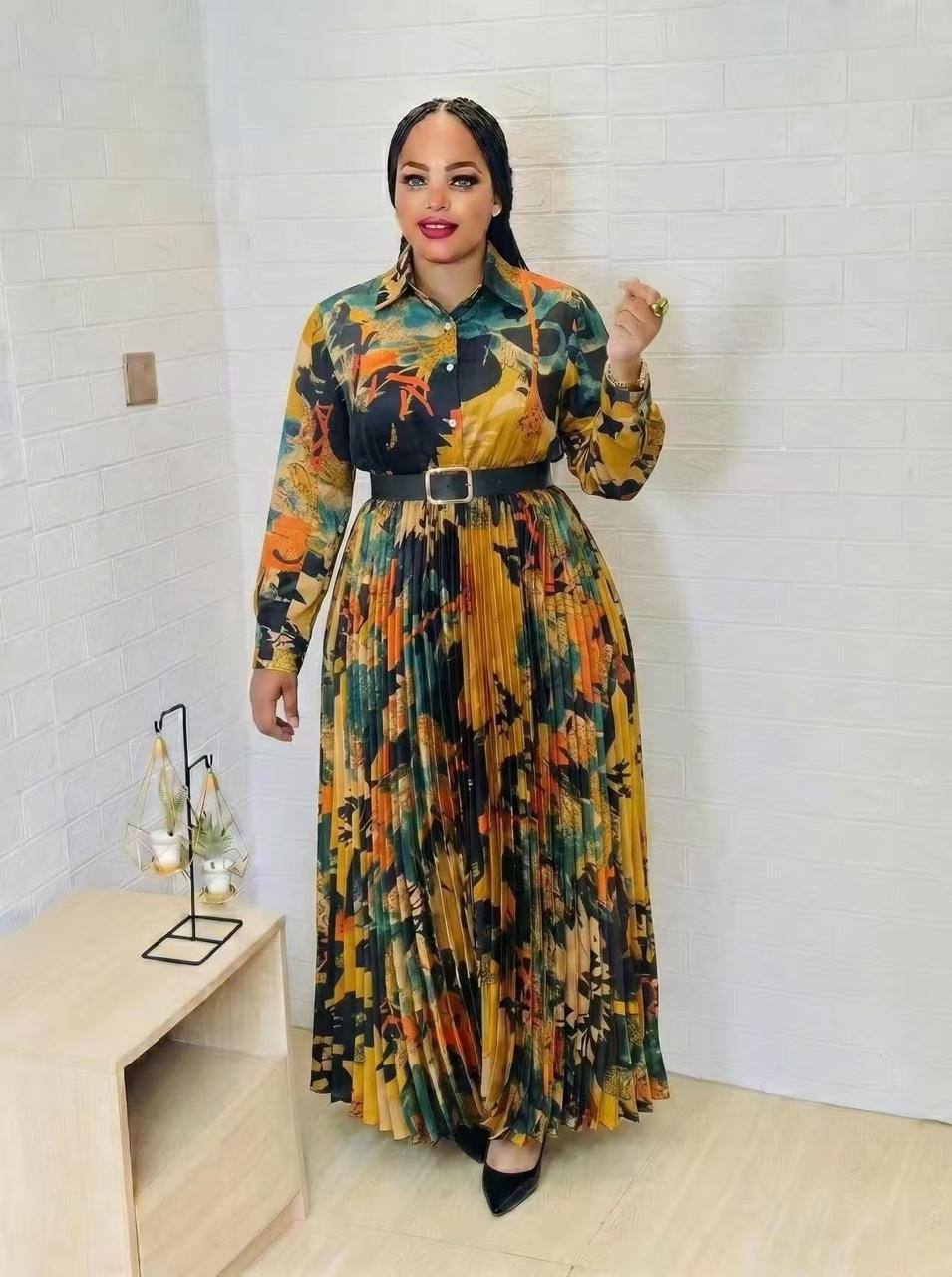 Dress 👗 
130 dhs✅
size 👉L,XL,2XL,3XL💃💃💃💃🌹

Zain161
♥️♥️♥️