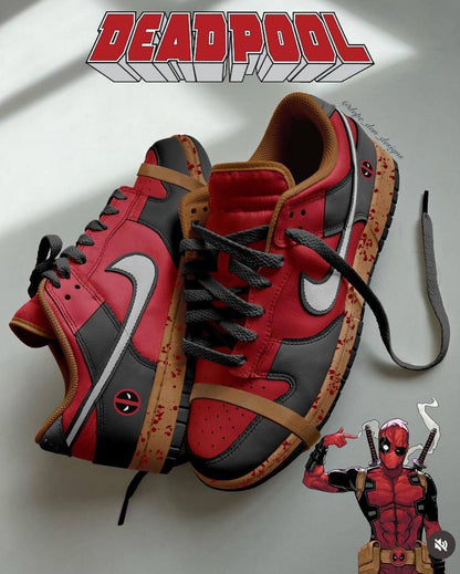 Nike SB dunk Deadpool 
36 to 45 available 
220 dhs🪙💕

Zain242
♥️♥️♥️