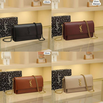 🌼 YSL Sunset
1️⃣ First quality ＋🎁
Size : 22 * 14 * 6 cm
90 dhs✅
with box🎁

Zain115
♥️♥️♥️