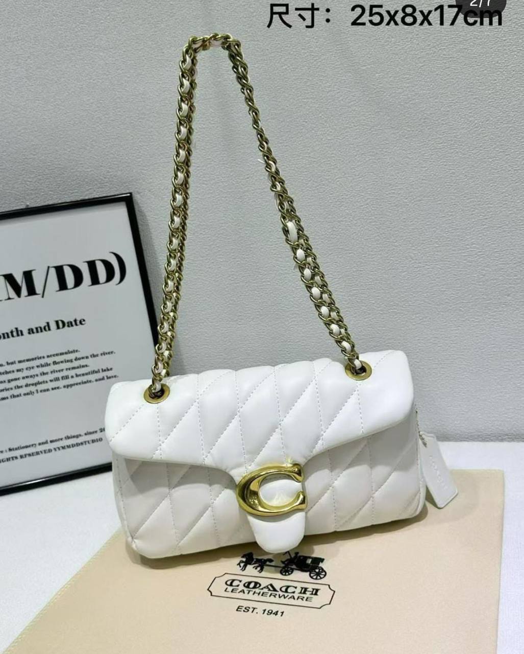 COACH 

WITH BOX 🎁 

110DHS🇦🇪🇦🇪

HIGH QUALITY

Zain169
♥️♥️♥️