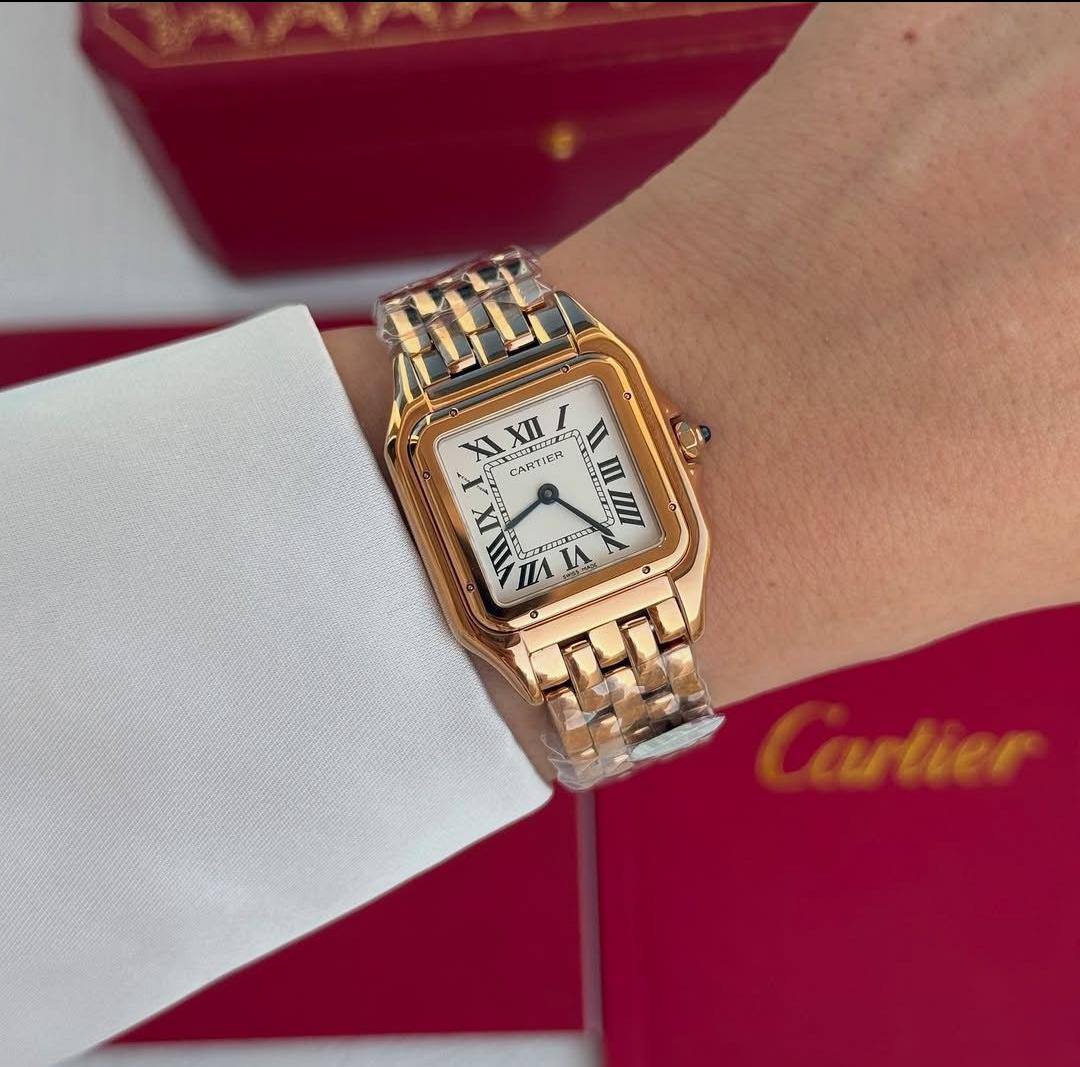 Cartier watch for ladies good quality 
260 dhs✅

Zain59
♥️♥️♥️