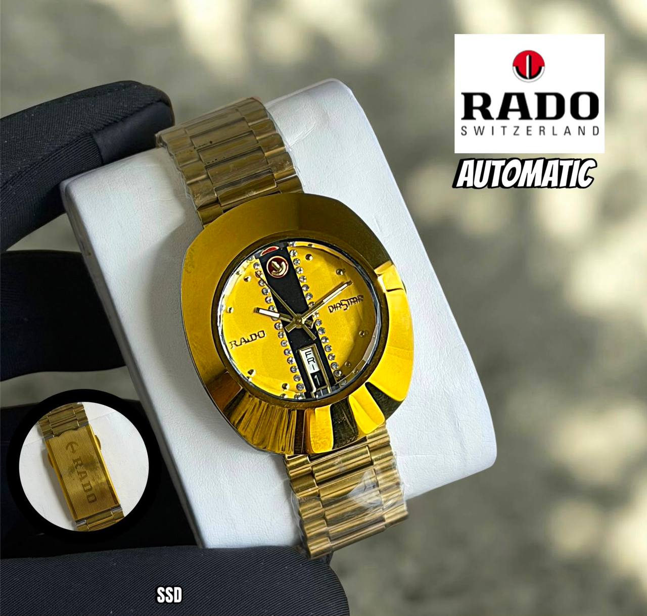 Rado Men
*Good quality*
*Automatic*
230 dhs💛

Zain29
♥️♥️♥️