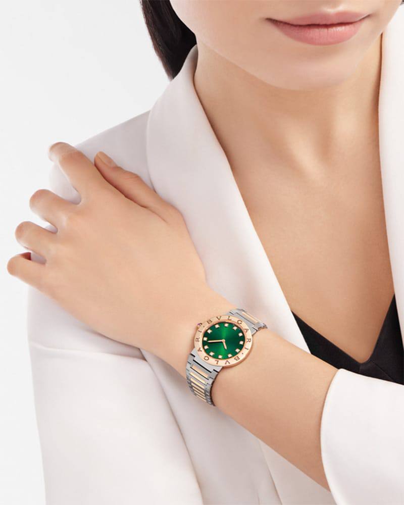 Bvlgari 
watch for ladies good quality 
260 dhs🪙🖤

Zain59
♥️♥️♥️