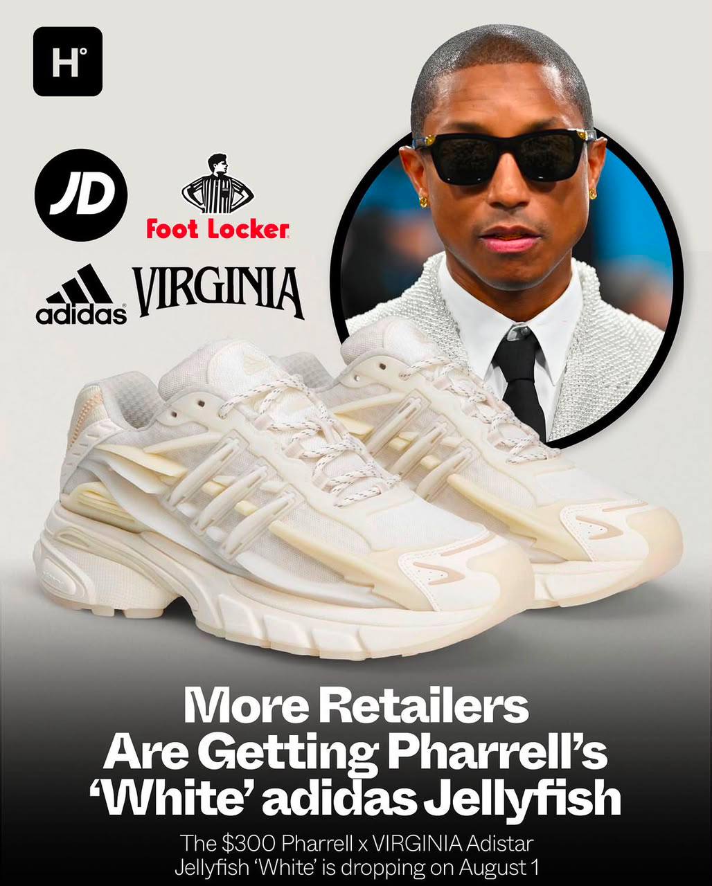 Pharrell Williams x adidas Jellyfish, 40 to 46 , 

240 dhs 

Zain196
♥️♥️♥️