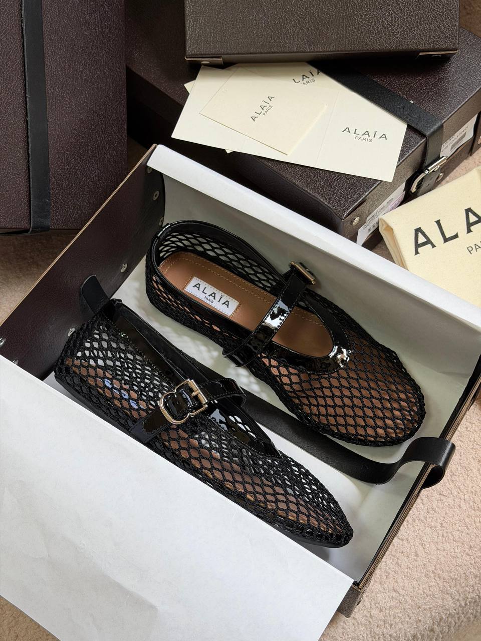 Alaia
𝐏𝐀𝐑𝐈𝐒
𝐕𝐈𝐏 𝐐𝐔𝐀𝐋𝐈𝐓𝐘
𝐒𝐈𝐙𝐄 {36 to 41} 
450 dhs✅

Zain81
♥️♥️♥️