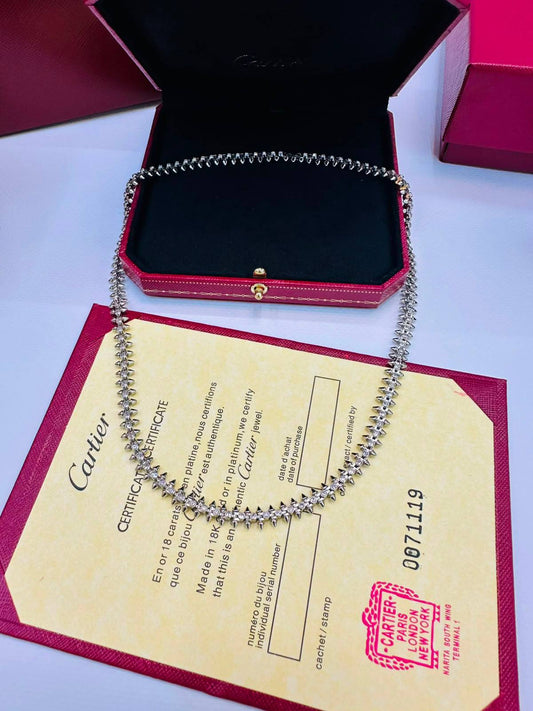 CARTIER SET❤️‍🔥*
Necklace 💥
Earring 🔥
Bracelet 🐦‍🔥
Ring 💍 available size 👇
6,7,8,9
With stone 🦋
With normal boxes 🗃️ 
340 dhs✅

With master box 📦 
390 dhs✅

Zain216
♥️♥️♥️