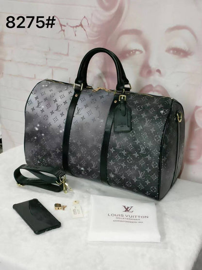 LV 
Travel Bags
140 dhs✅ Glossy
130 dhs✅ Normal

Zain137
♥️♥️♥️