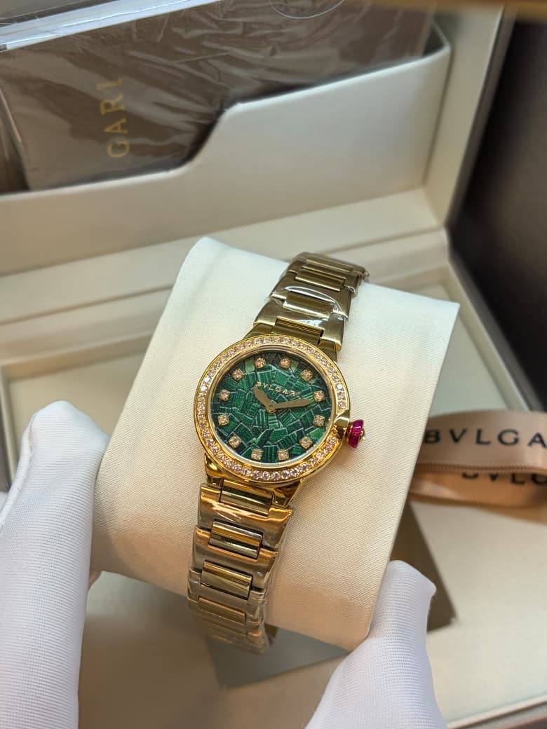 Bvlgari 
watch for ladies 
good quality 
320 dhs💓

Zain59
♥️♥️♥️