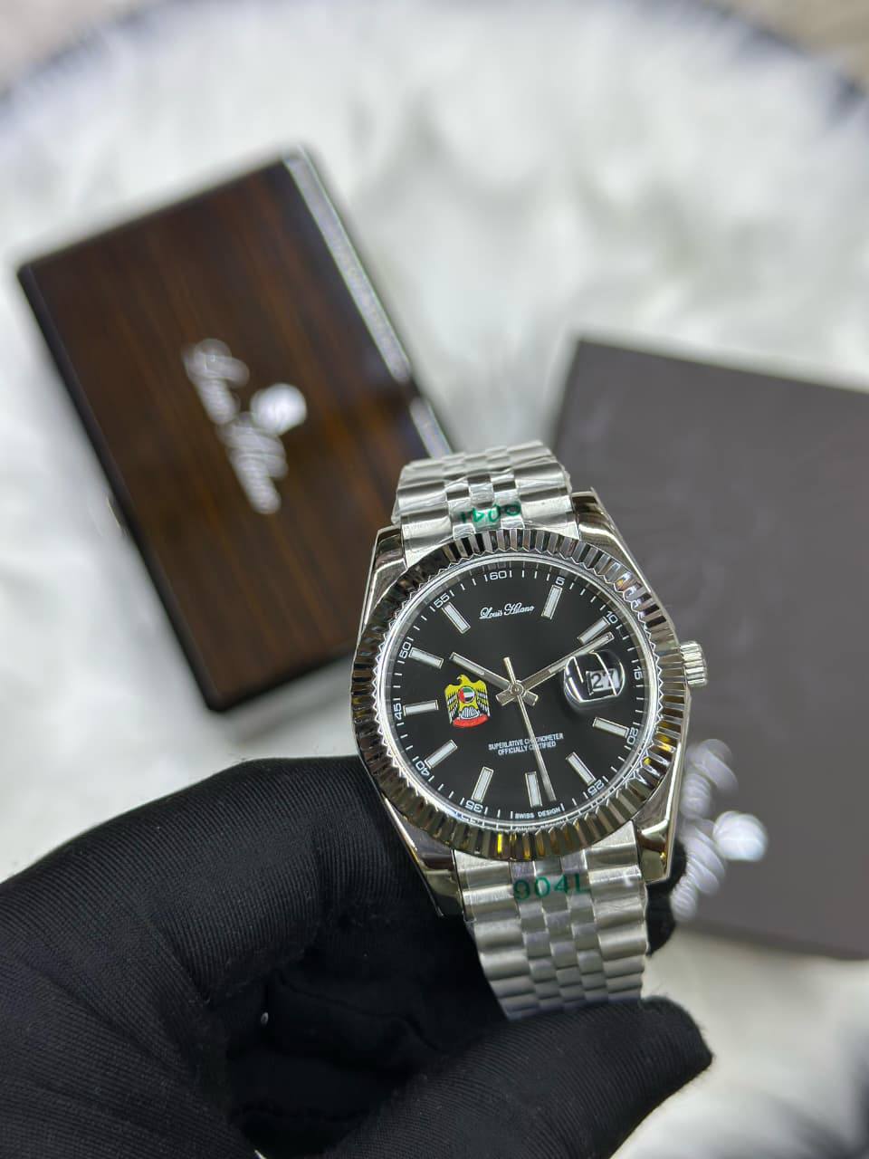 Louis Hilano 
watch for men 
good quality 
270 dhs✅

Zain59
♥️♥️♥️