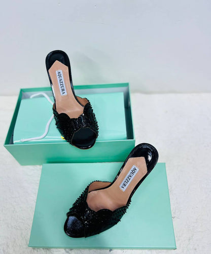 Aquazzura 
💯high quality
Size 36-37-38-39-40-41

130 dhs✅

Zain86
♥️♥️♥️