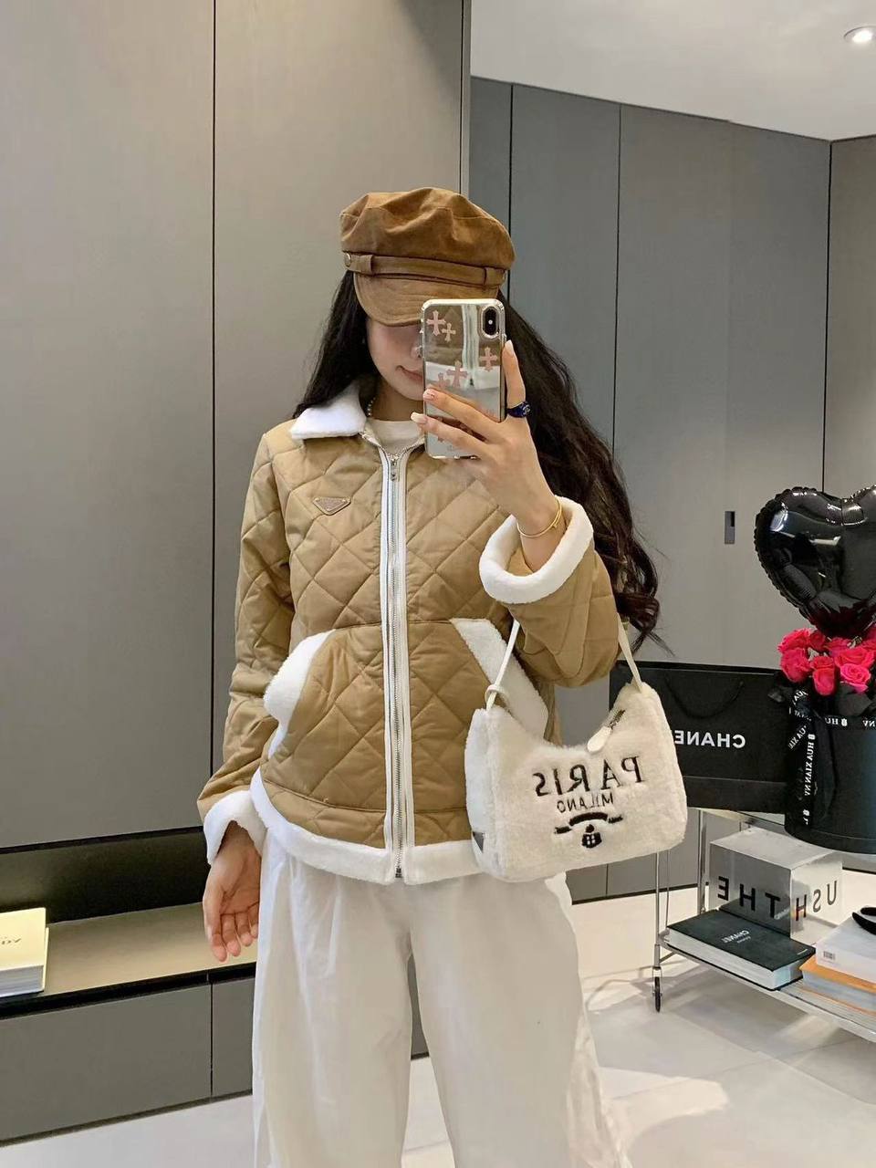 *New collections 💕💕    
280 dhs🪙🌨️
*good  quality  
*Sizes:S M L xl* 
*AVAILABL winter jacket

Zain231
♥️♥️♥️