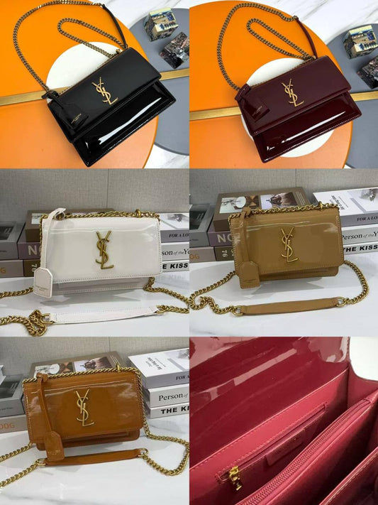 YSL Sunset
size : 22 * 14 * 9 cm
85 dhs🪙💚

with box 🎁

Zain115
♥️♥️♥️