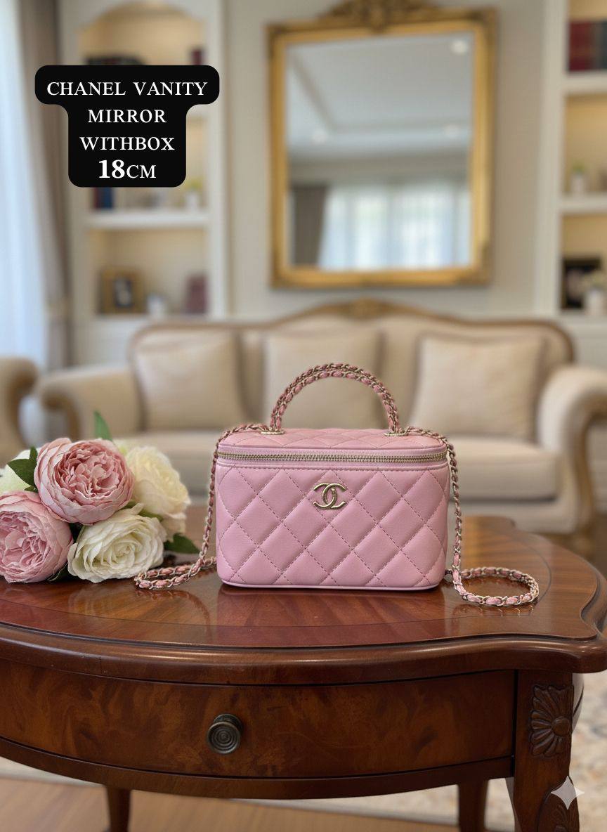 Cʜᴀɴᴇʟ ᴠᴀɴɪᴛʏ ᴛᴏᴘ ʜᴀɴᴅʟᴇ
ᴍɪʀʀᴏʀ ɪɴsɪᴅᴇ

Withbox
🎁🎁🎁
ʟᴇᴀᴛʜᴇʀ ᴍᴀᴛᴇʀɪᴀʟ 
sɪᴢᴇ:18ᴄᴍ
90 dhs❣️

Zain56
♥️♥️♥️