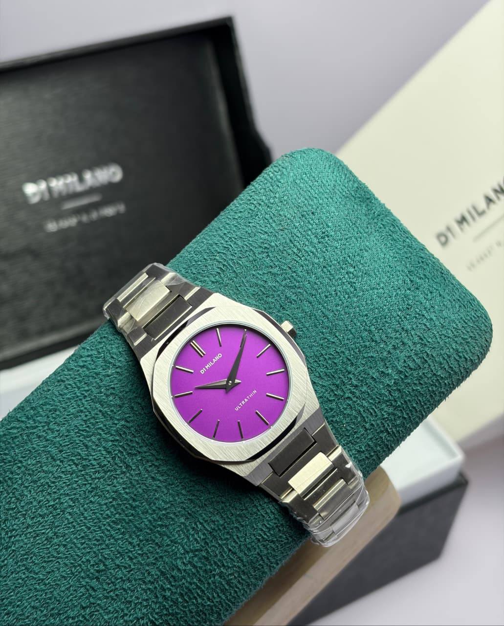 D1 milano watch for ladies good quality 
260 dhs✅
 (size 31mm)

Zain59
♥️♥️♥️