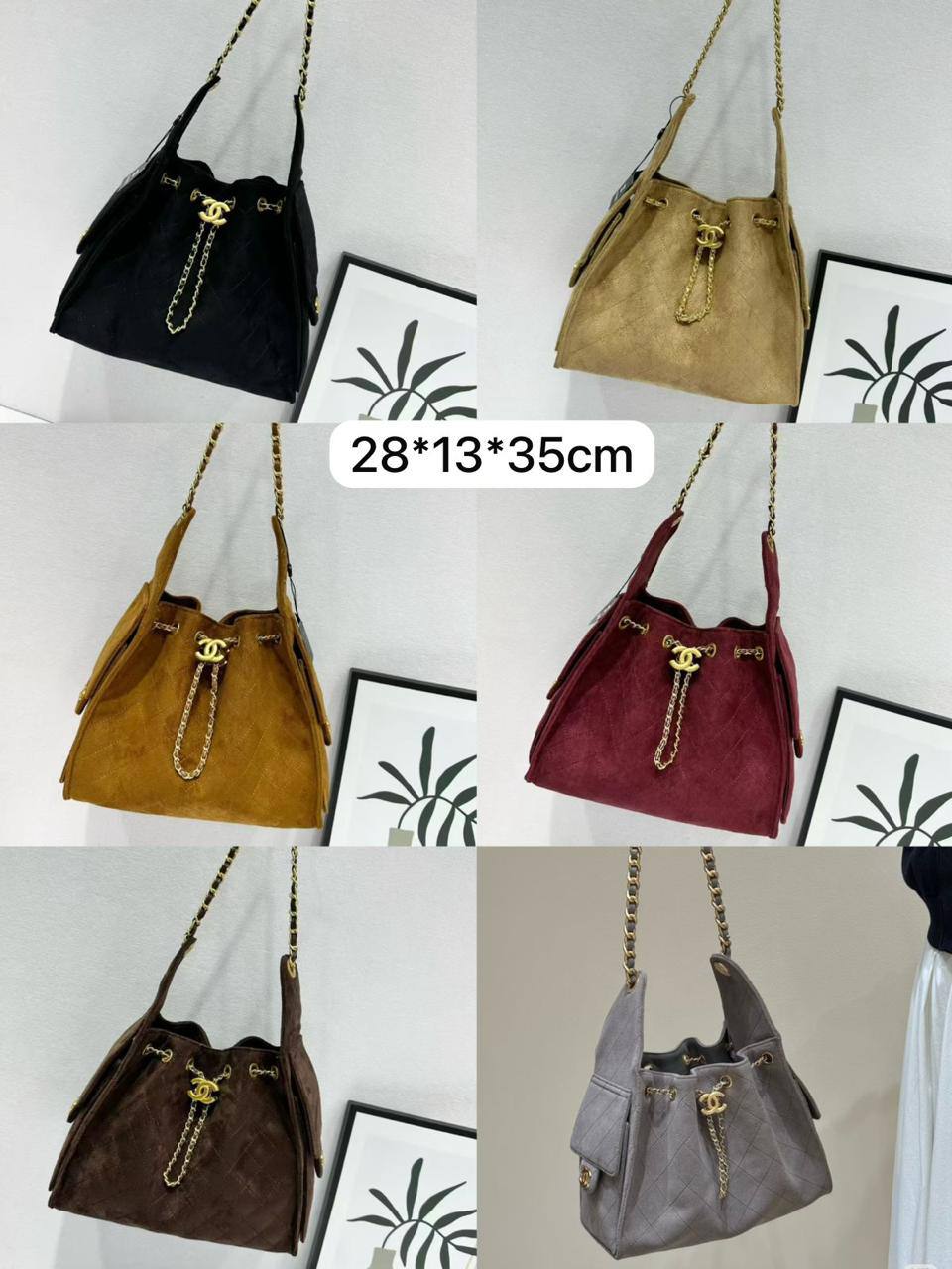 ❤️ Chanel 25C hobo
1️⃣ First quality
Size : 28 * 13 * 35 cm
95 dhs✅

Zain115
♥️♥️♥️