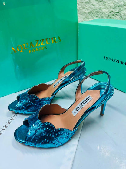 AQUAZZURA 9CM
HIGH QUALITY 💯
Size 36-37-38-39-40-41

130 dhs🇦🇪🇦🇪

Zain21
♥️♥️♥️
