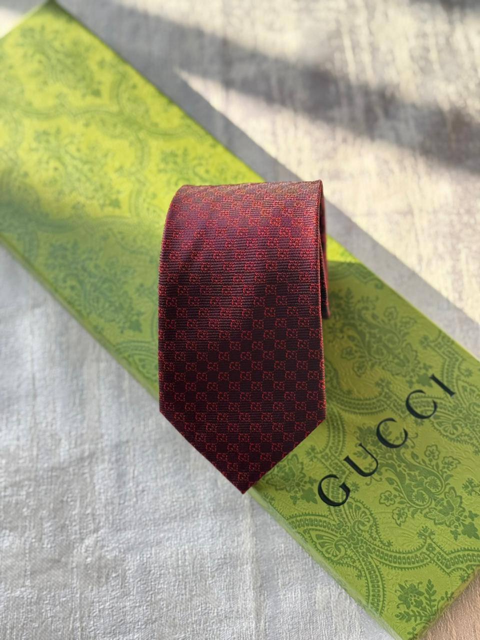 GUCCI
TIE
*Master quality*
*New collection*
180 dhs✅

Zain179
♥️♥️♥️