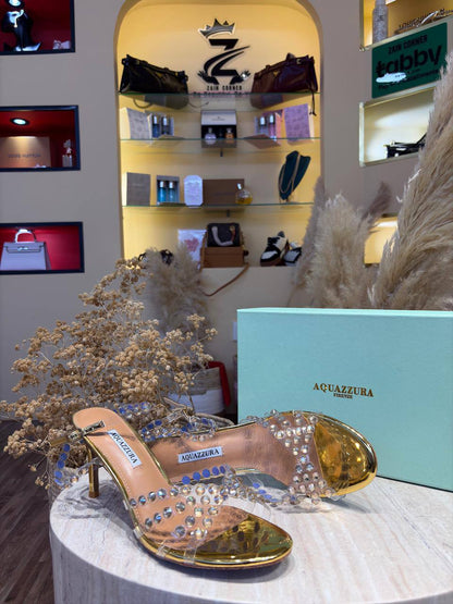 Aquazzura 
Size 36-41
120 dhs💛

Zain146
♥️♥️♥️