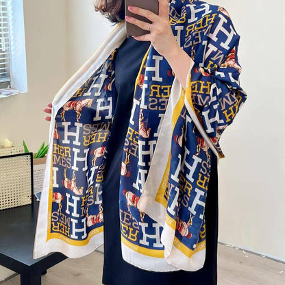 Silk scarf 
40 dhs❣️

Zain93
♥️♥️♥️