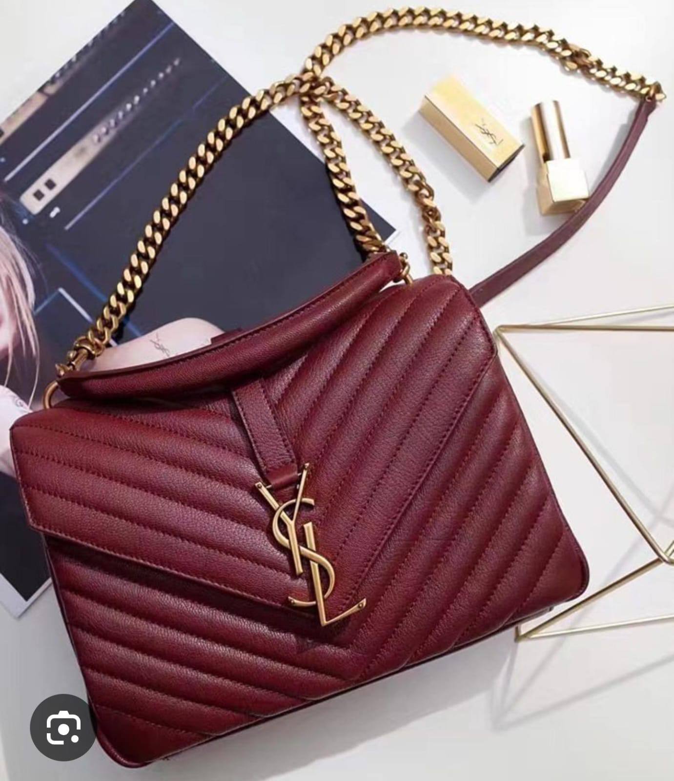 YSL 
GOOD QUALITY 
120 dhs🇦🇪🇦🇪
SIZE 23 CM 
WHITEBOXS

Zain200
♥️♥️♥️