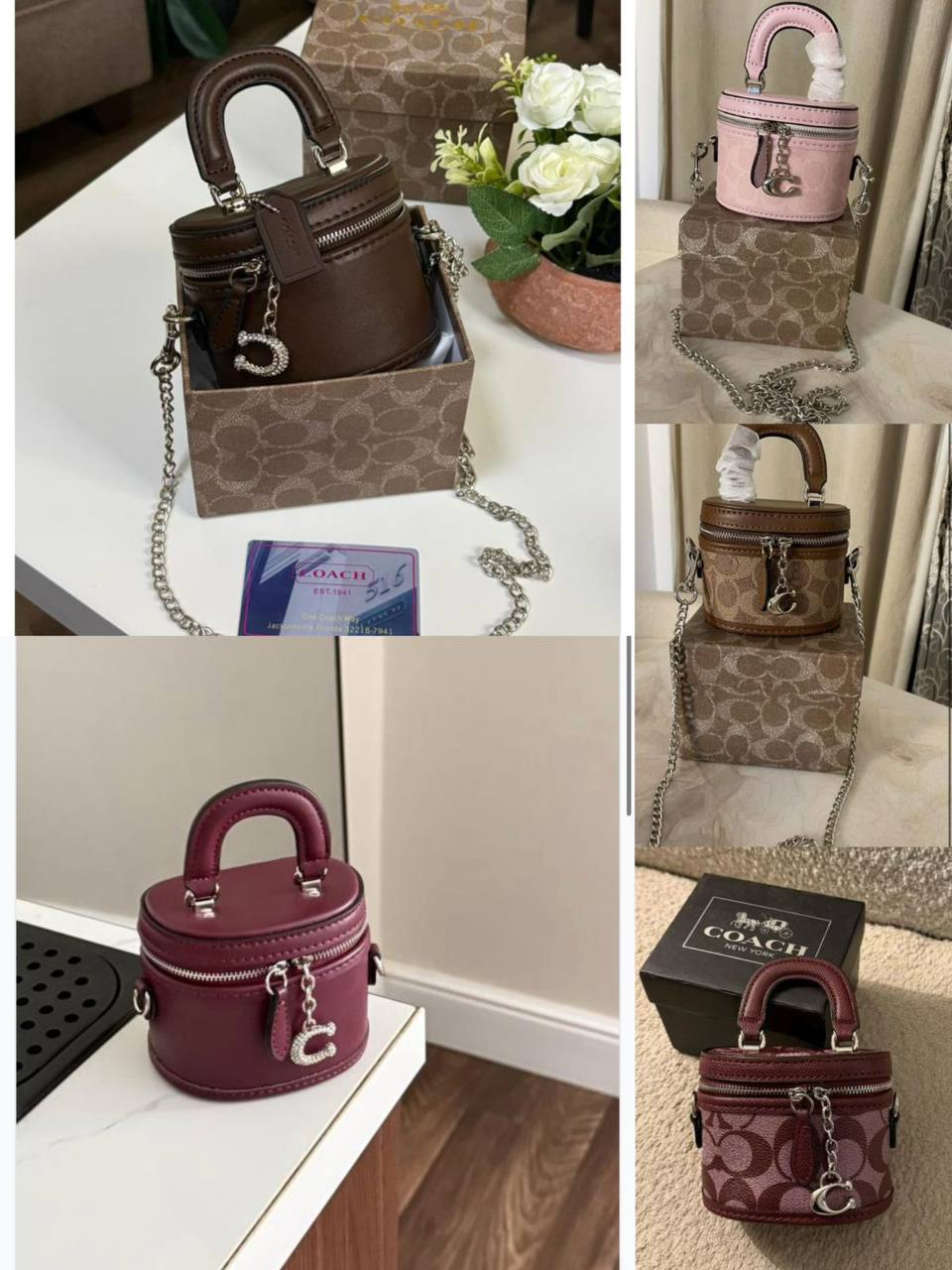 Coach
90 dhs✅

with box
🎁🎁🎁

Zain35
Zain26
♥️♥️♥️