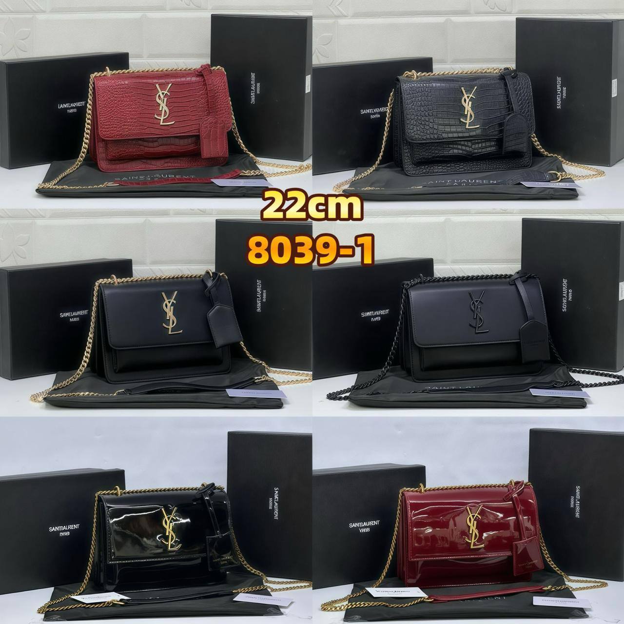 YSL
110 dhs✅
with box 🗃️ 

Zain300
♥️♥️♥️
