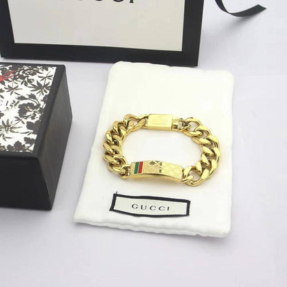 GUCCI 
BRACELET 
UNISEX💫
55 dhs🌺 
WITH BOX AND PAPER BAG 🎁🛍️
80 dhs🌺
WITH GOOD BOX AND PAPER BAG 

Zain89
♥️♥️♥️