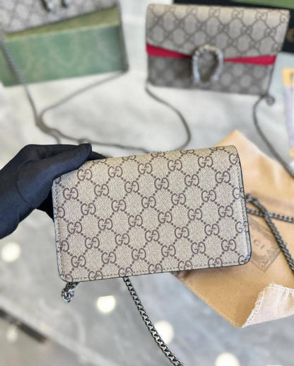 💖  Gucci Dionysus mini
1️⃣ First quality +🎁
Size : 19 * 14.5 cm
90 dhs❣️
with box🎁

Zain115
♥️♥️♥️