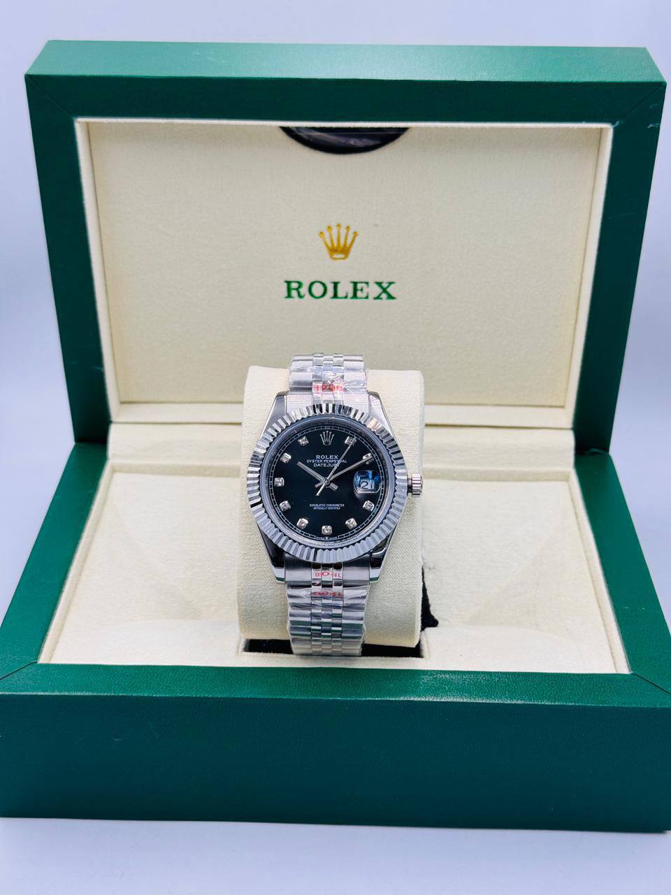 Rolex Men  
Master quality*🤩🤩
*Automatic*
230 dhs👑

Zain08
♥️♥️♥️