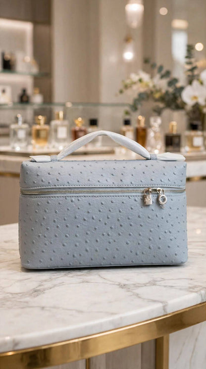 Loro Piana

 Extra pocket Ostrich

Master quality
27cm 
with box
270 dhs🇦🇪🇦🇪

Zain95 
♥️♥️♥️
