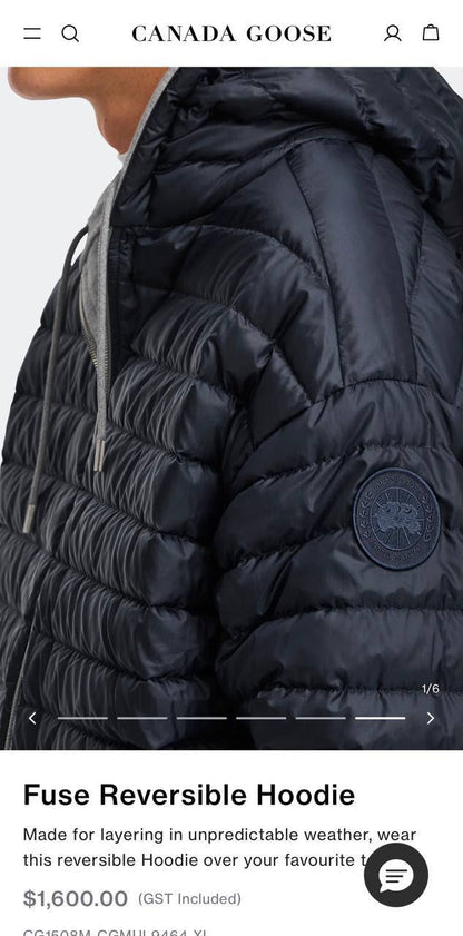 CANADA GOOSE ❣️
FUSE REVERSIBLE🥇
SUPER MASTER QUALITY ✨
SIZE :S M L XL XXL

980 dhs🇦🇪🇦🇪🇦🇪

Zain327
♥️♥️♥️