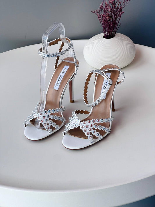 Aquzzura 
36_41
Super high quality* 
500 dhs❣️

Zain176
♥️♥️♥️