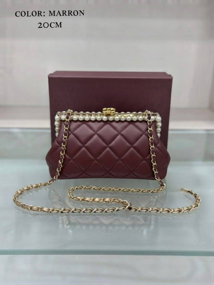Chanel ᴄʟᴜᴛᴄʜ ᴘᴇᴀʀʟʏ ʙᴀɢ
ᴅᴇsɪɢɴ ɪᴍɪᴛᴀᴛɪᴏɴ ᴘᴇᴀʀʟ ᴇʟᴇɢᴀɴᴄᴇ
ɢᴏʟᴅʜᴀʀᴅᴡᴀʀᴇ ʟᴏɴɢ sʟɪɴɢ
ᴄʟᴏsᴜʀᴇ sᴇᴄᴜʀᴇ ᴛᴏᴘ ғᴀsᴛᴇɴɪɴɢ
ᴡɪᴛʜʙᴏx
sᴏғᴛ ᴛᴇxᴛᴜʀᴇ ᴏғ ʟᴀᴍʙsᴋɪɴ ᴍᴀᴛᴇʀɪᴀʟ
sɪᴢᴇ:20ᴄᴍ
120 dhs🇦🇪🇦🇪

Zain56
♥️♥️♥️