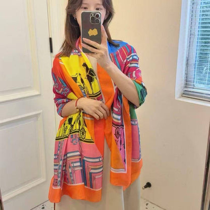 Silk scarf 
40 dhs❣️

Zain93
♥️♥️♥️