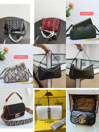 Fendi - YSL - Gucci
95 dhs✅
high quality 

With box
🎁🎁🎁

Zain26
♥️♥️♥️
