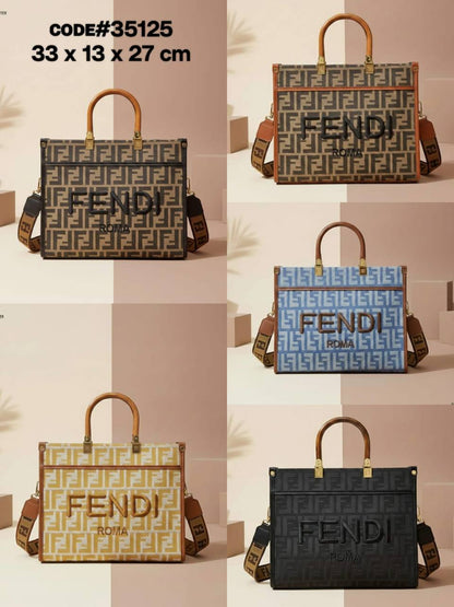 FENDI sᴜɴsʜɪɴᴇ ᴛᴏᴛᴇʙᴀɢ
sʜᴏᴘᴘᴇʀ ʙᴀɢ ɪɴ ғᴀʙʀɪᴄ
FF ᴊᴀᴄǫᴜᴀʀᴅ ᴍᴏᴛɪғ
ᴄᴀɴᴠᴀs ᴍᴀᴛᴇʀɪᴀʟ
ᴡɪᴛʜ ʟᴏɴɢ ᴛʀɪᴍ ʙᴇʟᴛ sᴛʀᴀᴘ
ᴢɪᴘᴘᴇʀ ᴛʏᴘᴇ
sɪᴢᴇ: 33 cm

80 dhs❣️

Zain31
♥️♥️♥️