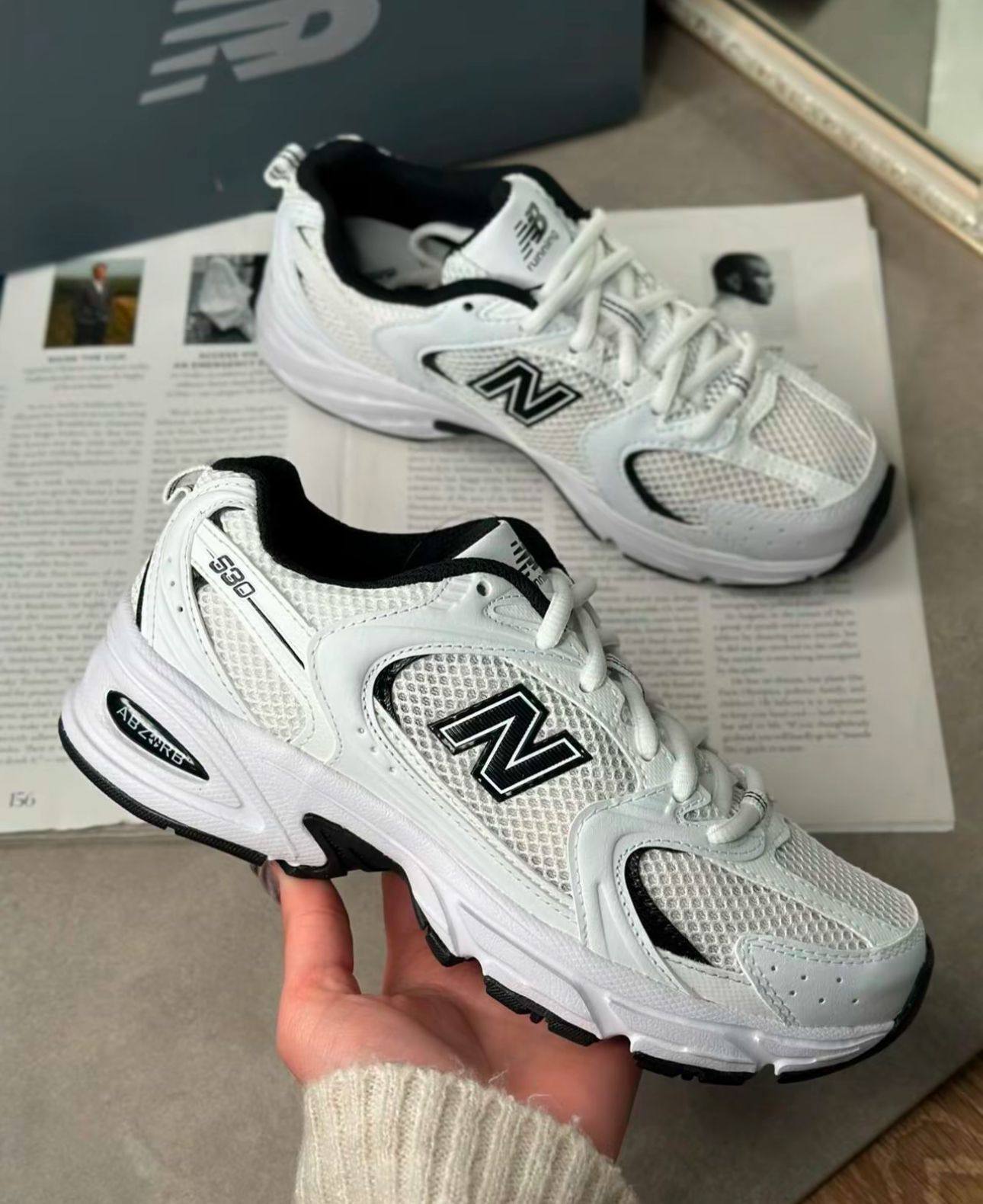 New Balance 530 
36-45 AVAILABLE 🤩
160 dhs💓

Zain242
♥️♥️♥️