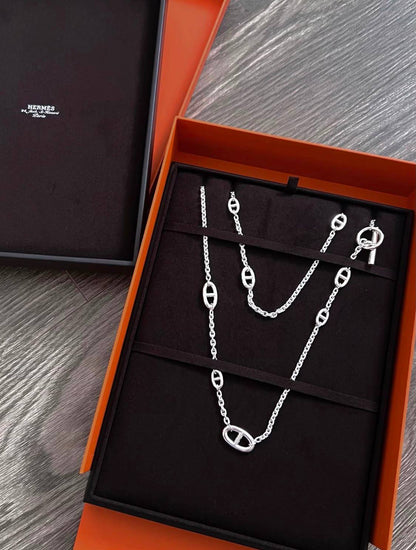 HERMES

Necklace 
120 cm 
MASTER

With normal box🎁
125 dhs🇦🇪🇦🇪

With master box 🎁
145 dhs🇦🇪🇦🇪

Zain263
♥️♥️♥️