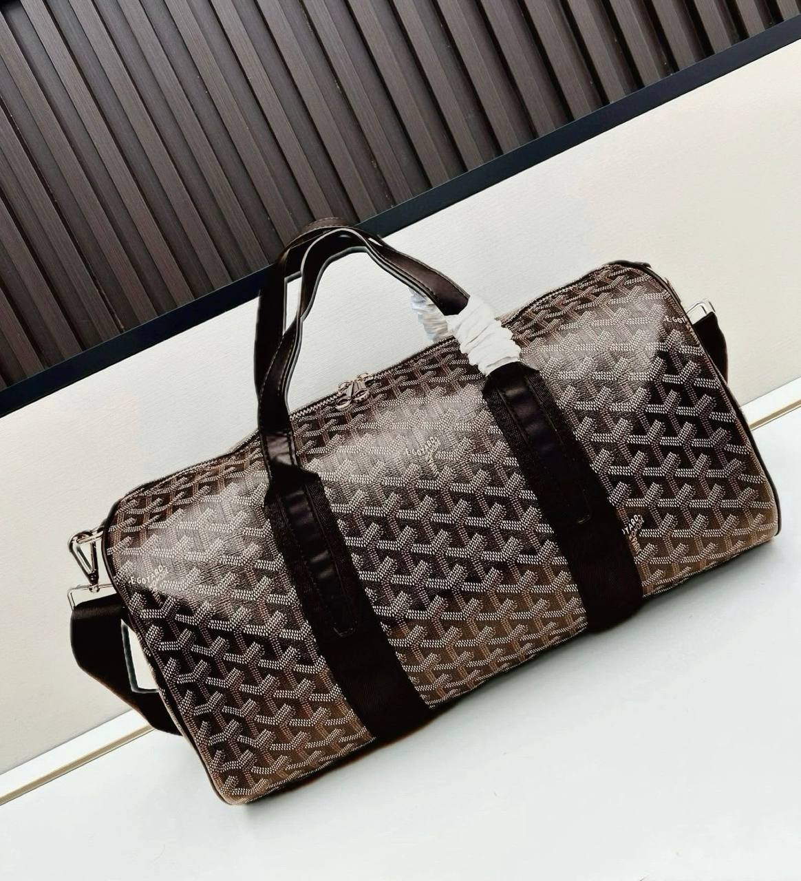 GOYARD TRAVELING BAG 
 GOOD QUALITY 
115 dhs✅
40CM

Zain295
♥️♥️♥️