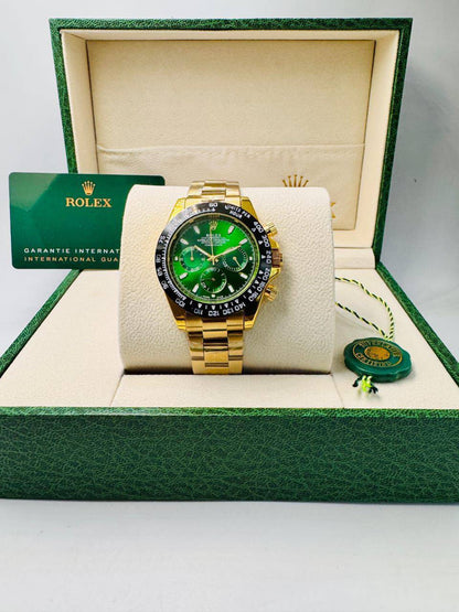 Rolex Men
 offer price
70 dhs🪙🌨️
*Chronograph working*

Zain08
♥️♥️♥️