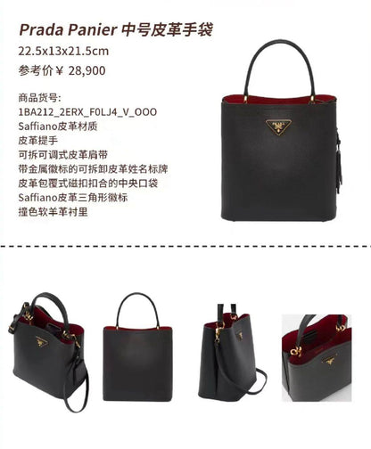 Prada
105 dhs❣️
size：22cm
Good quality 

with box
🎁🎁🎁

Zain35
♥️♥️♥️