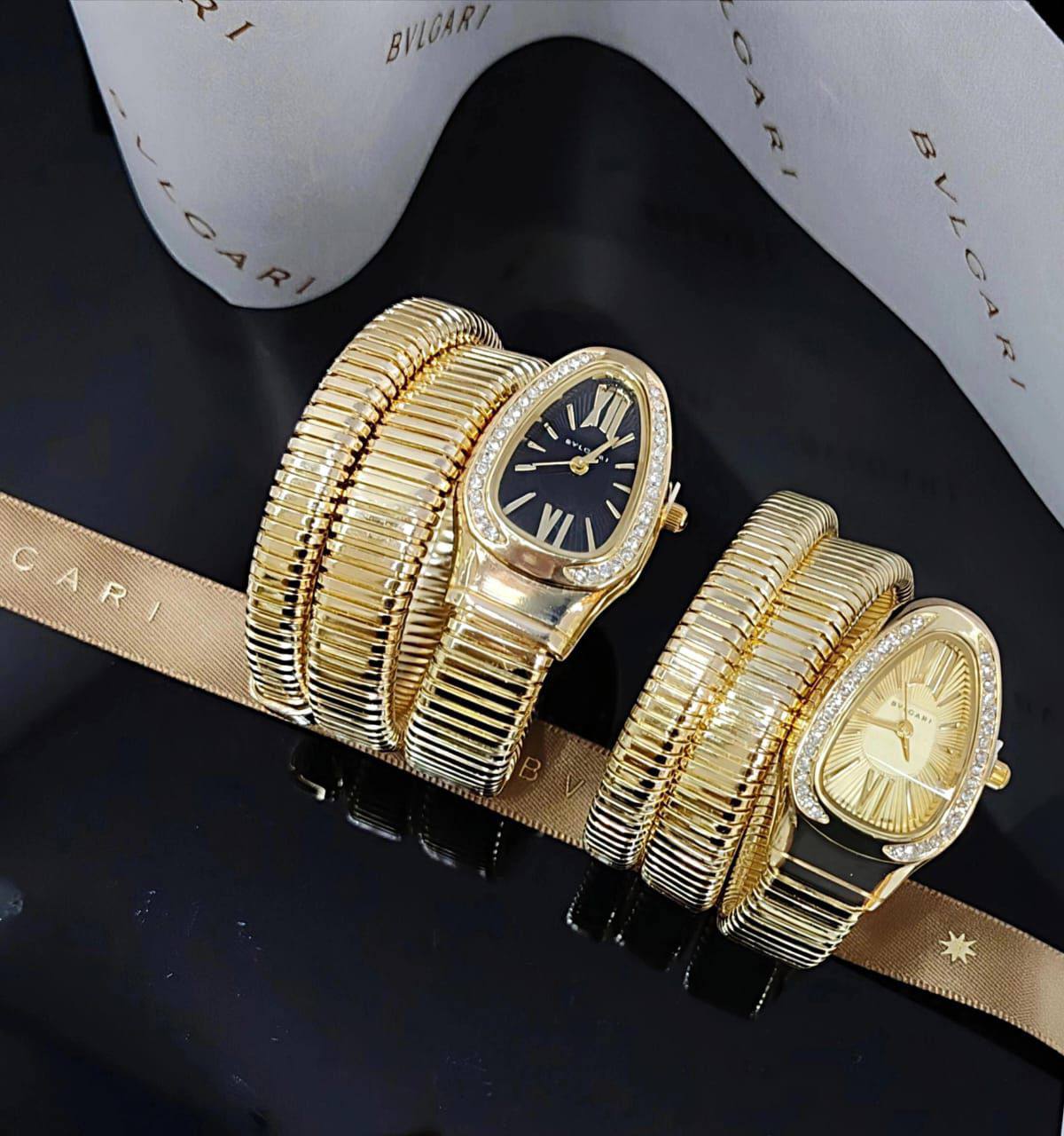 BVLGARI 🦋*
Watch ✨
good quality 💯
With normal boxes 📦
80 dhs❣️
With master box 📦 
105 dhs❣️

Zain216
♥️♥️♥️